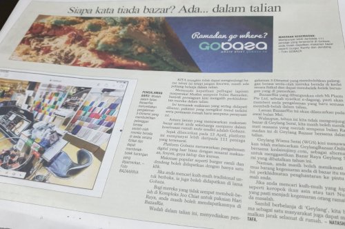 Gobaza.sg Featured On The News Again!