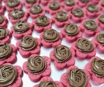 Red Velvet Nutella Tart