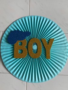 Handmade Large Paper Rosettes (Paper Fans)