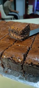 Ovomaltine Stuffed Brownies