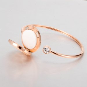 Aromatherapy Diffuser Bracelet - Rose Gold