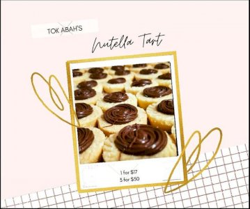 Nutella Tarts - *BEST SELLER*