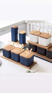 Nordic, Minimalist Spice Organiser