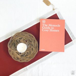 DECOHAUS Canvas Table Runner