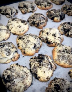 OREO CHEESECAKE COOKIES 