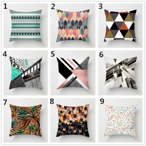 Geometric Abstract Cushion Covers