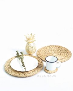 RIA Water Hyacinth Woven Place Mat