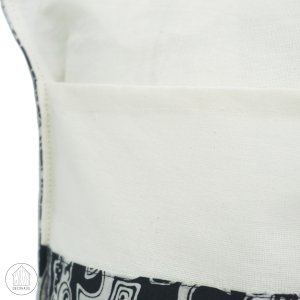 PARANG MONOCHROME Handstamp Batik Cushion Cover