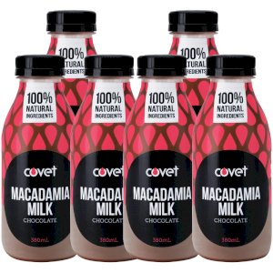 Covet Non-Dairy Macadamia Chocolate Milk 380ml (Box of 6)