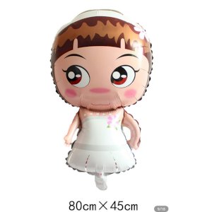 Bride Balloon With Tower DIY Ready Stock