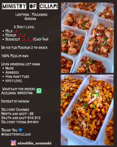 Lontong Goreng / Macaroni Goreng